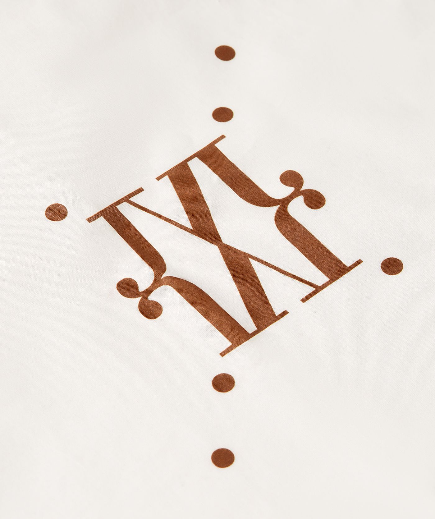 Lenço Pareo POPINA Creme e Castanho - Josh V 3