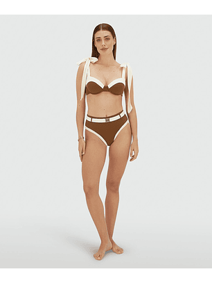Biquíni Completo SOLANGE + KALILA Castanho - Josh V 