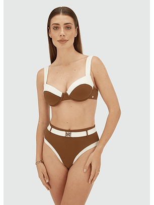 Biquíni Completo SOLANGE + KALILA Castanho - Josh V 