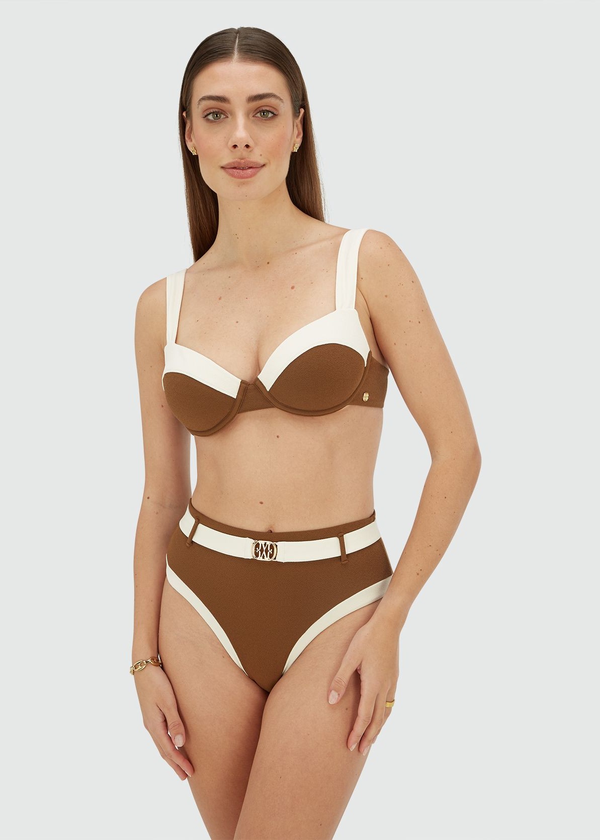 Biquíni Completo SOLANGE + KALILA Castanho - Josh V  1