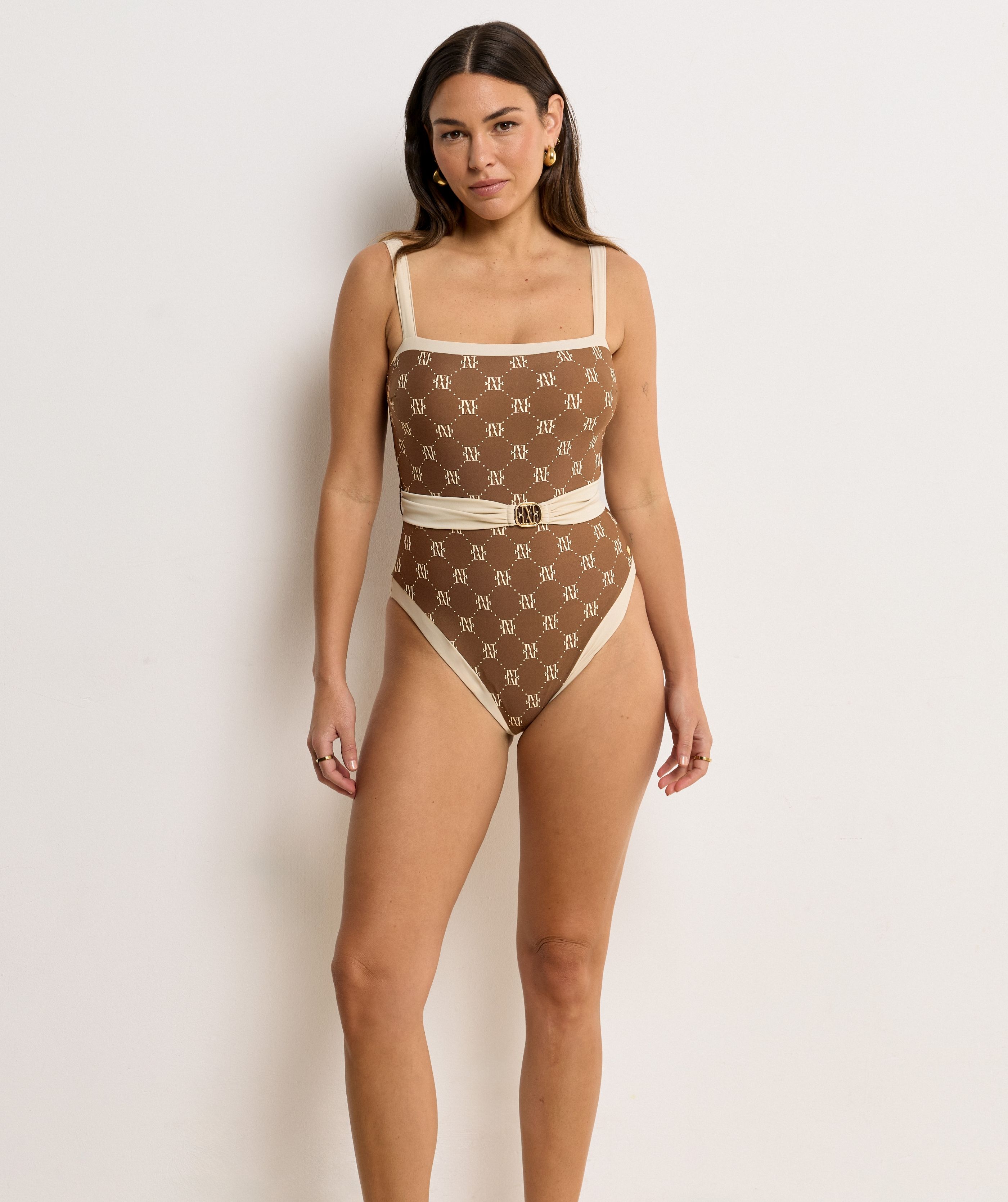 Fato de Banho MILA Logo Castanho - Josh V  7