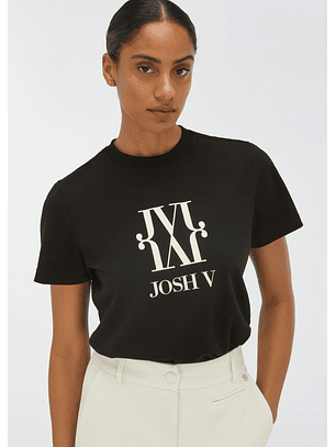 T-shirt DORIE Monogram Preto - Josh V