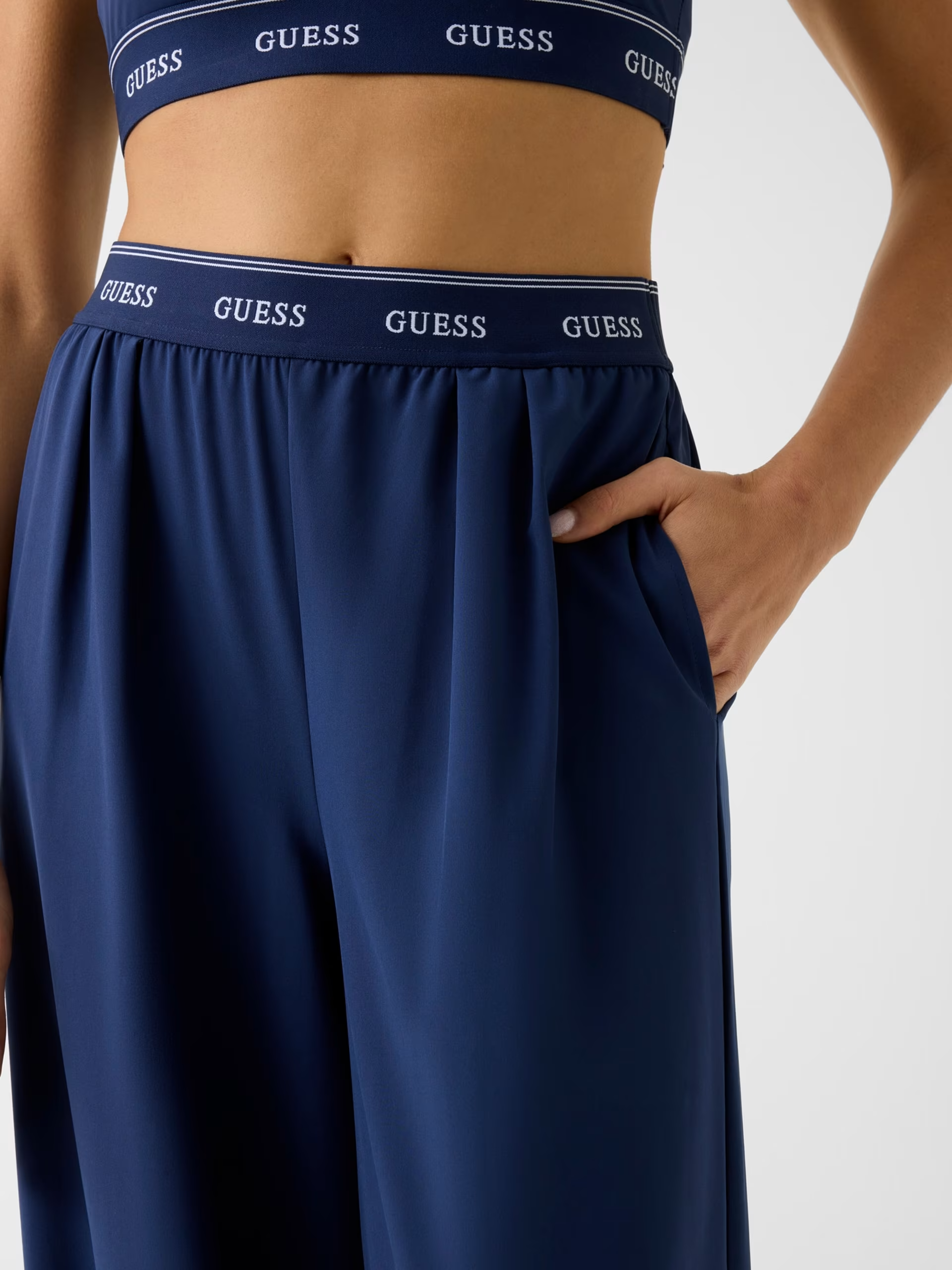 Calças Largas SELENE Azul - Guess  4