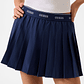 Saia Curta Plissada SELENE Azul - Guess  - Miniatura 1