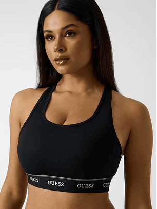 Top Desportivo ALBA Preto - Guess