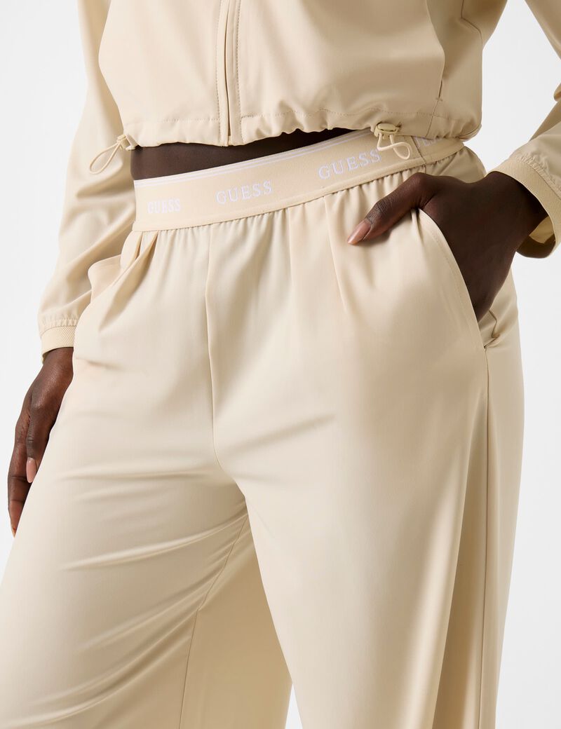 Calças Largas SELENE Creme - Guess 4