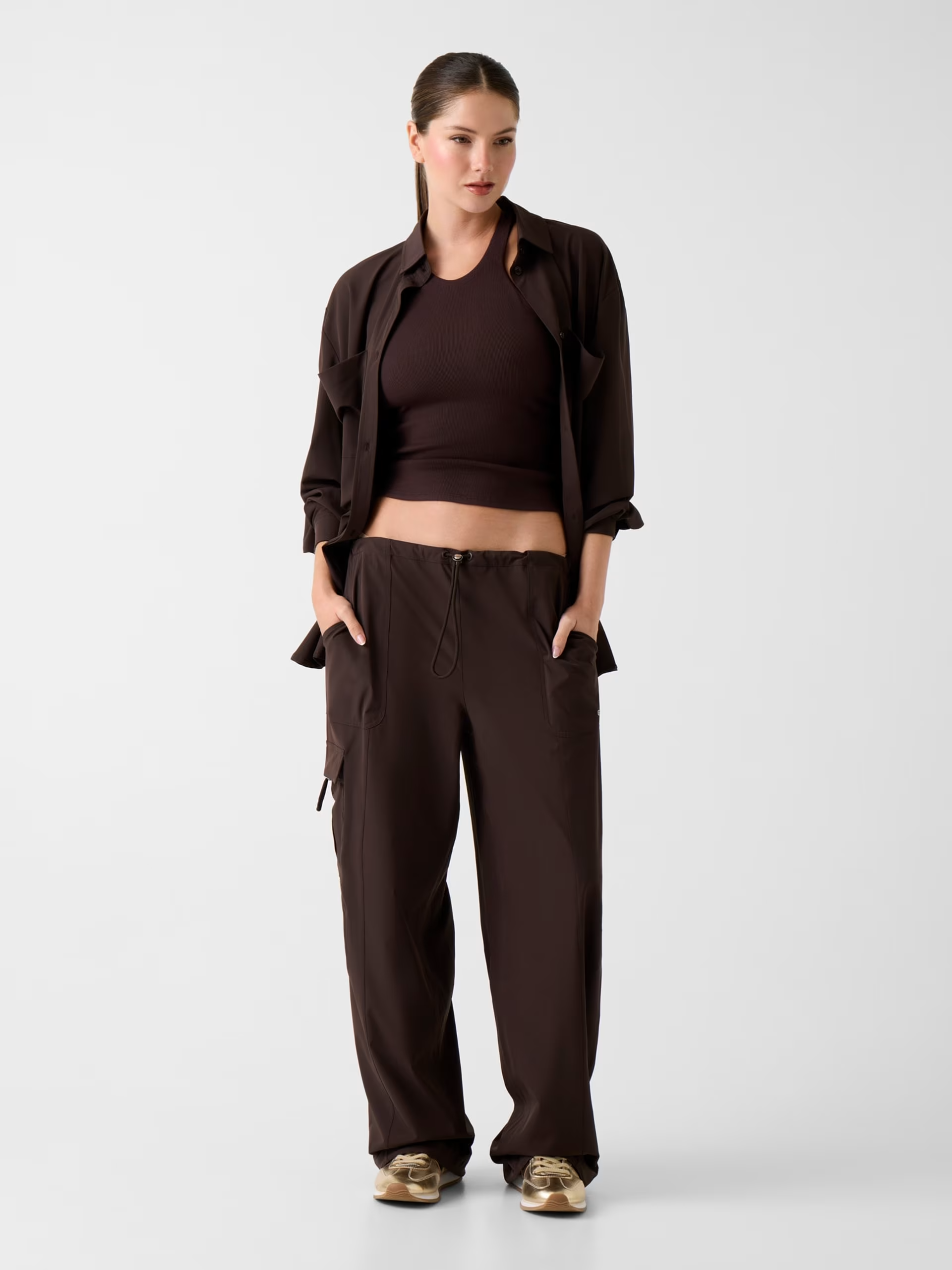 Camiseiro NAT Castanho - Guess  2