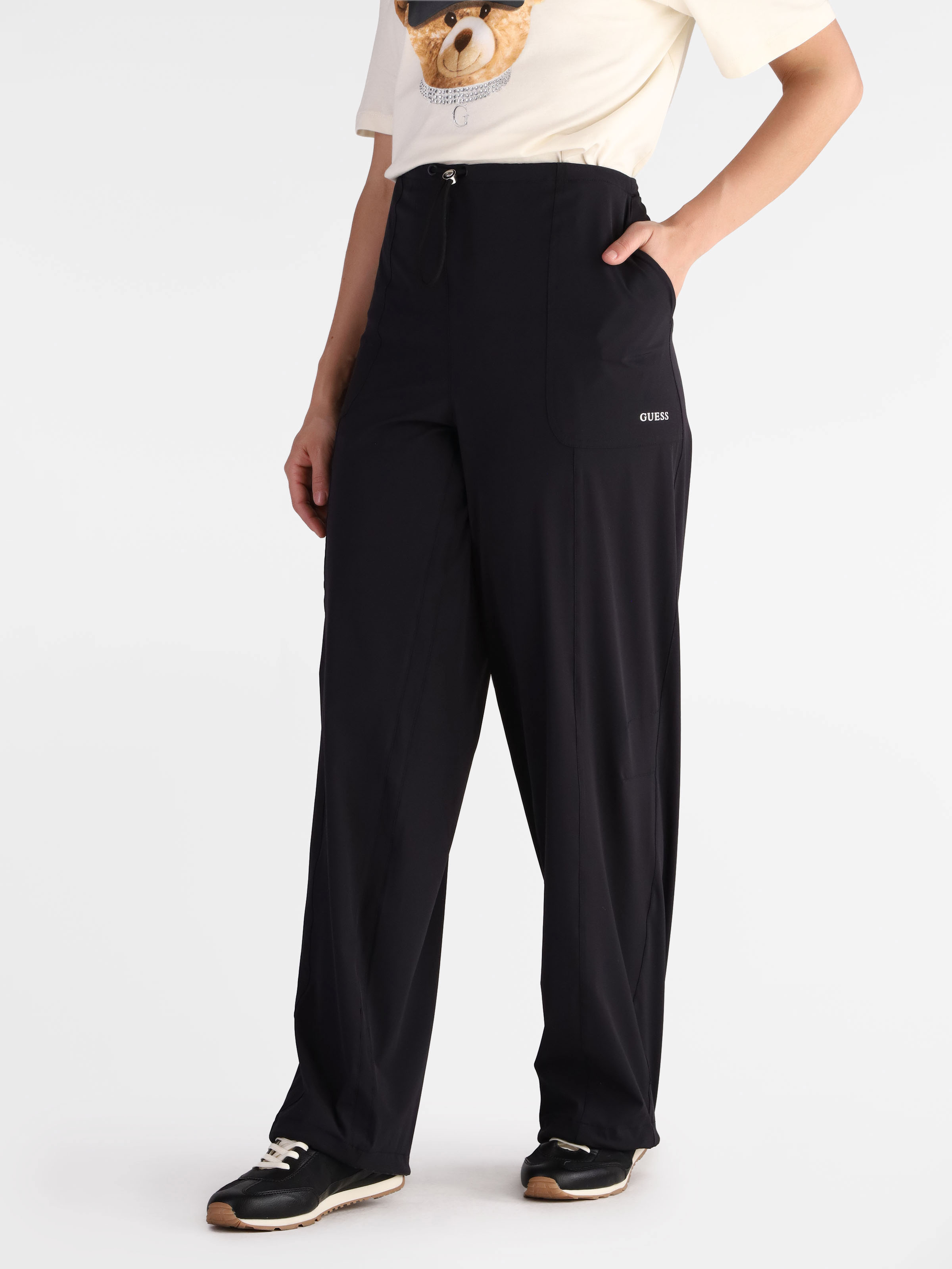 Calças Largas NAT Preto - Guess 2