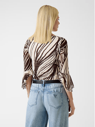 Blusa SERAFINA Castanho - Guess