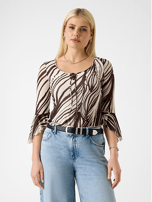 Blusa SERAFINA Castanho - Guess