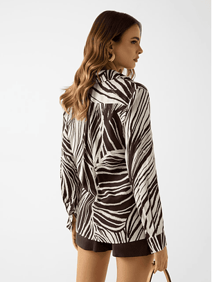 Camiseiro BASTIENNE Castanho - Guess 