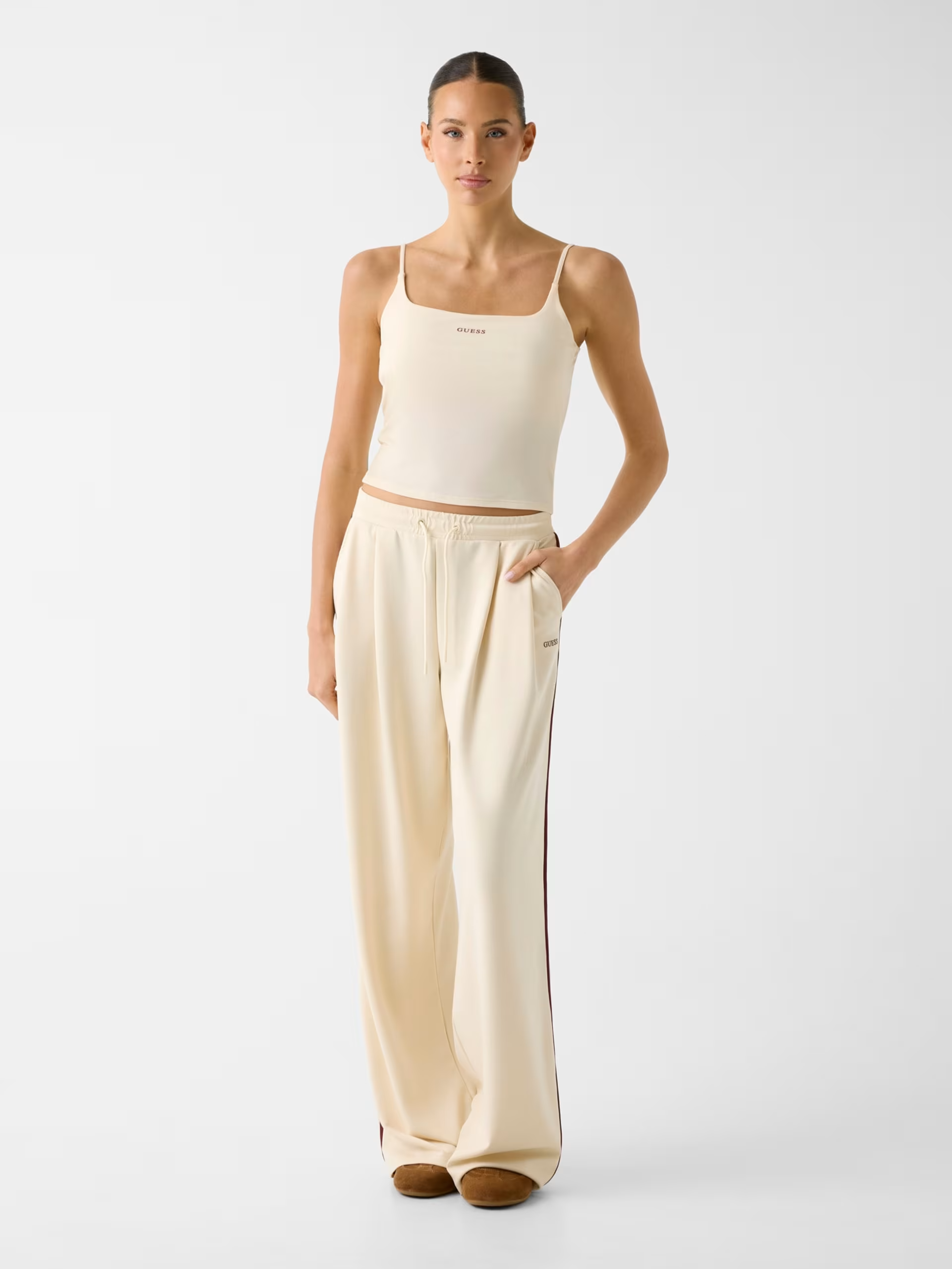 Top de Alças JASMINE Bege - Guess 2