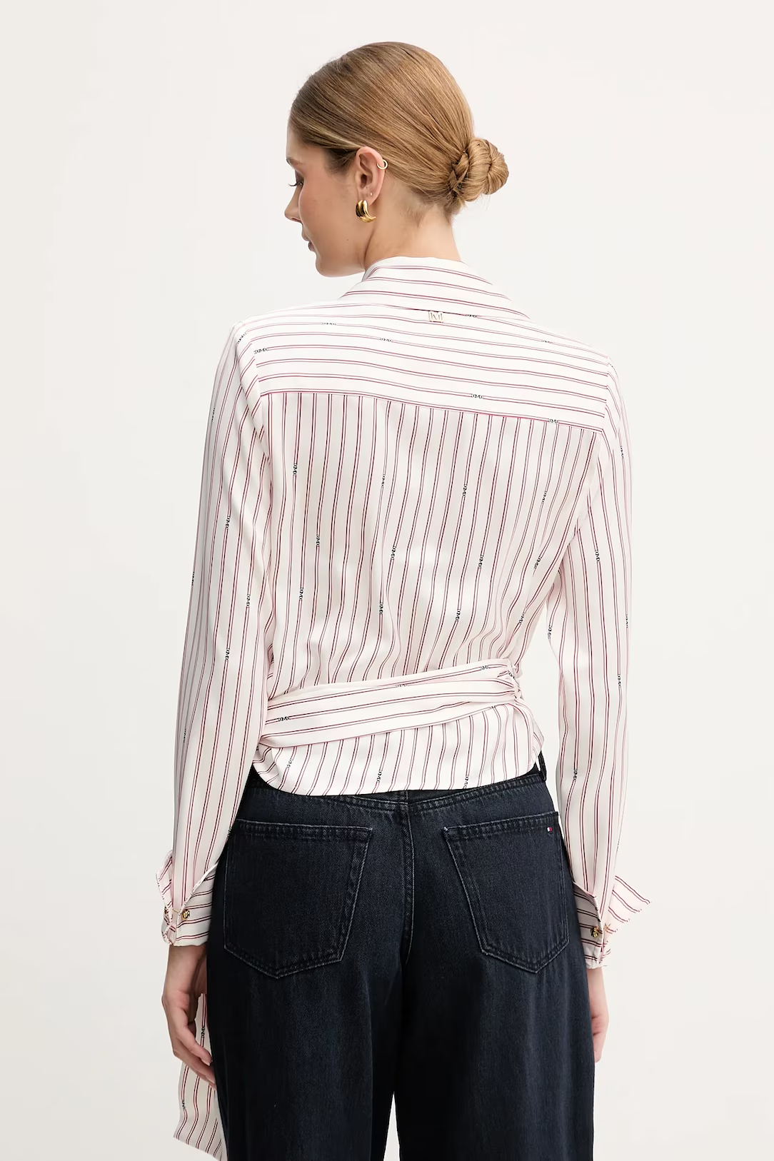 Blusa FATOU Riscas Vermelho - Guess Marciano 2