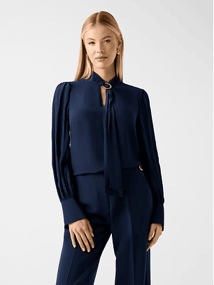 Blusa FAITH Azul Escuro - Guess Marciano 