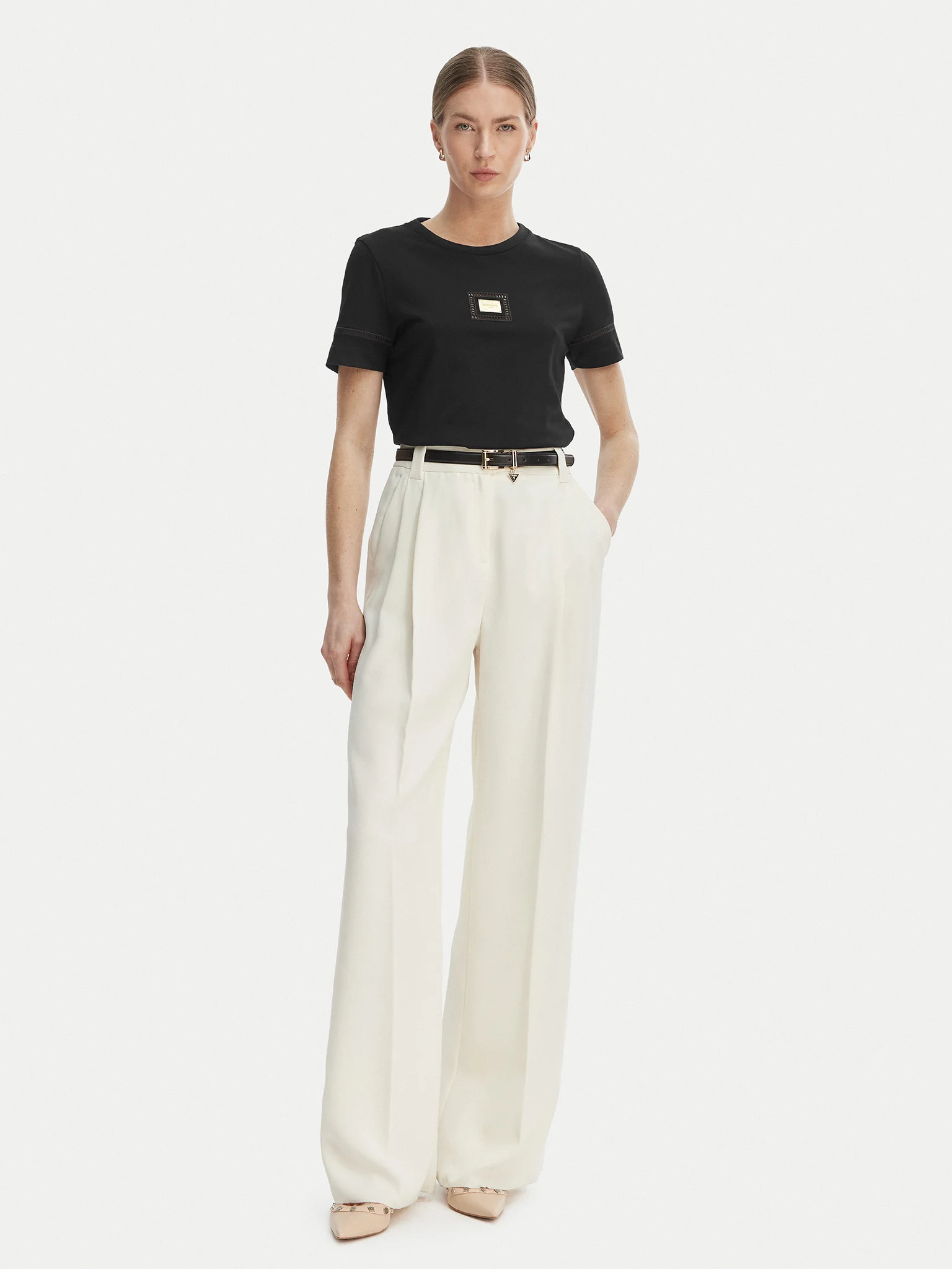 T-shirt MINA Preto - Guess Marciano  3