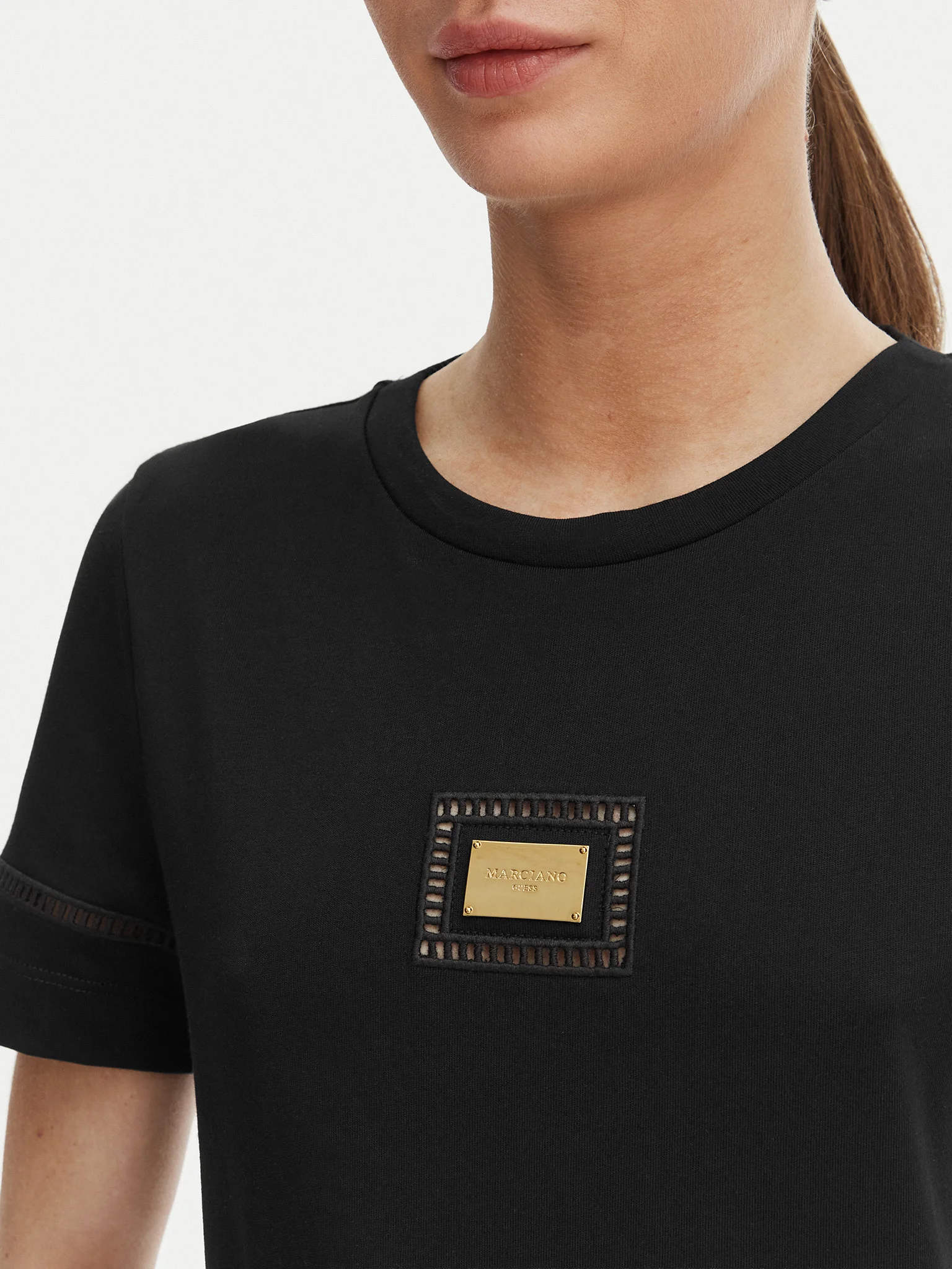 T-shirt MINA Preto - Guess Marciano  5