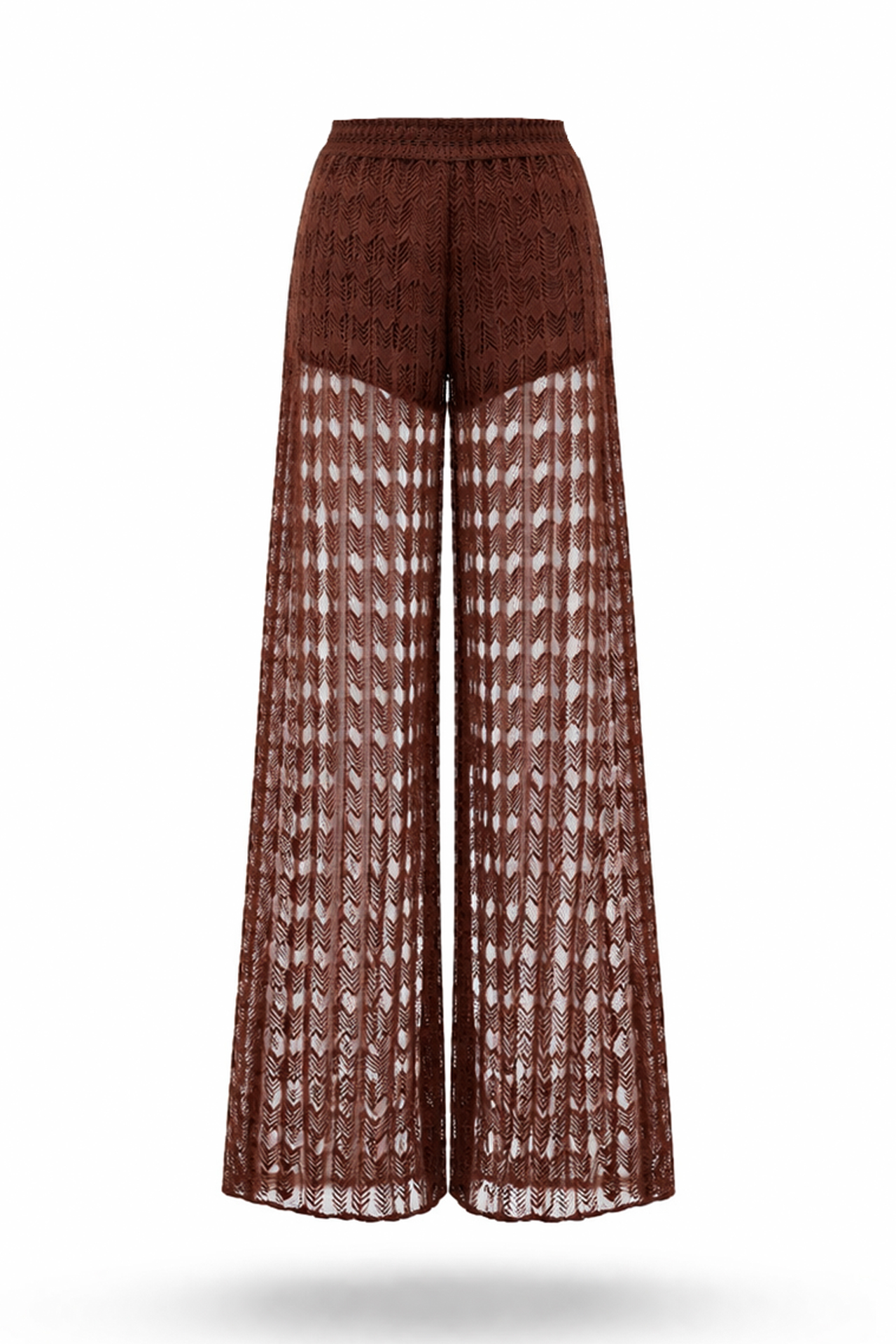 Calças de Renda Castanho - SAHOCO 2