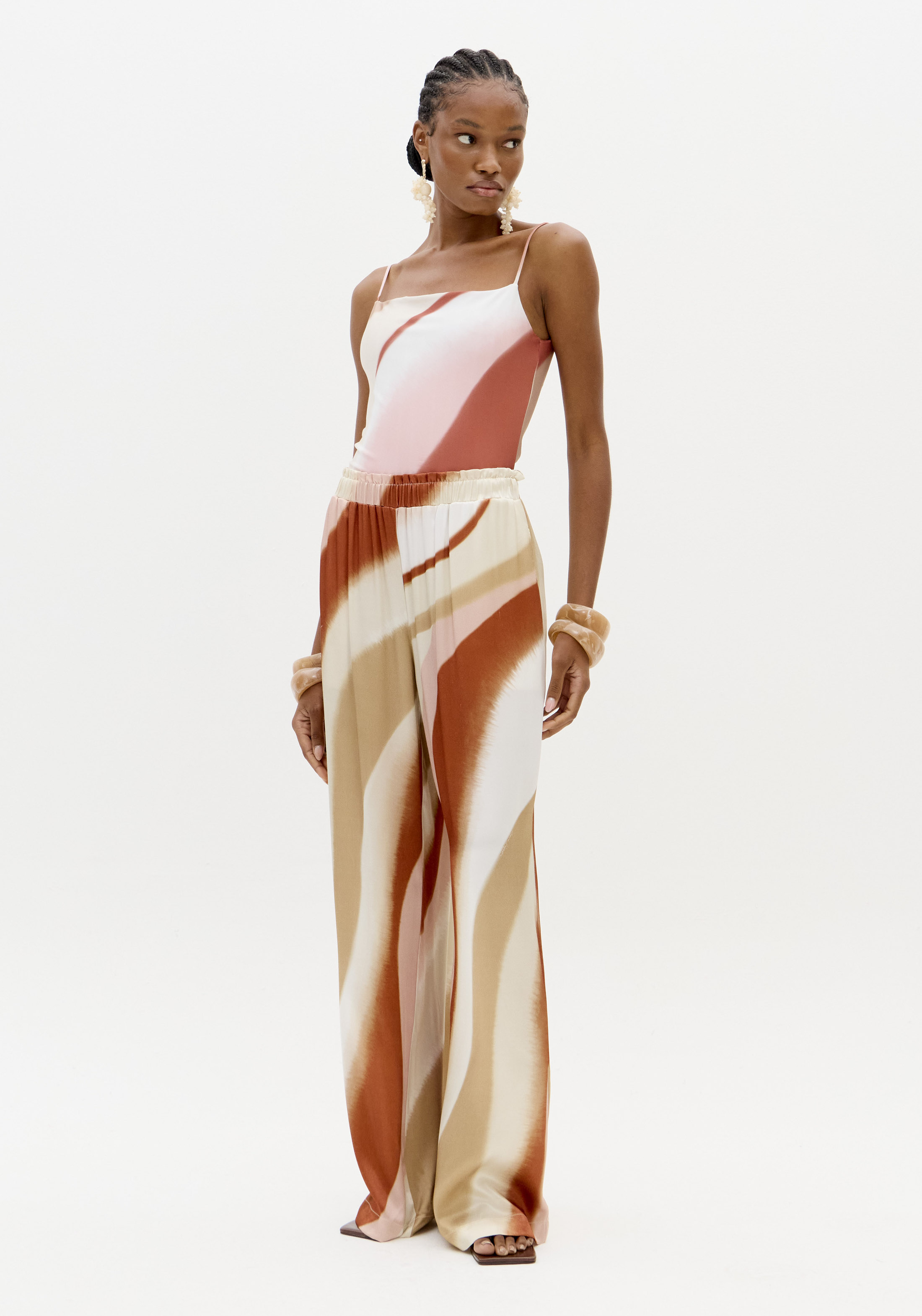 Body Reversível Estampa SANDFLOW + CLAYLINE - Lança Perfume  3