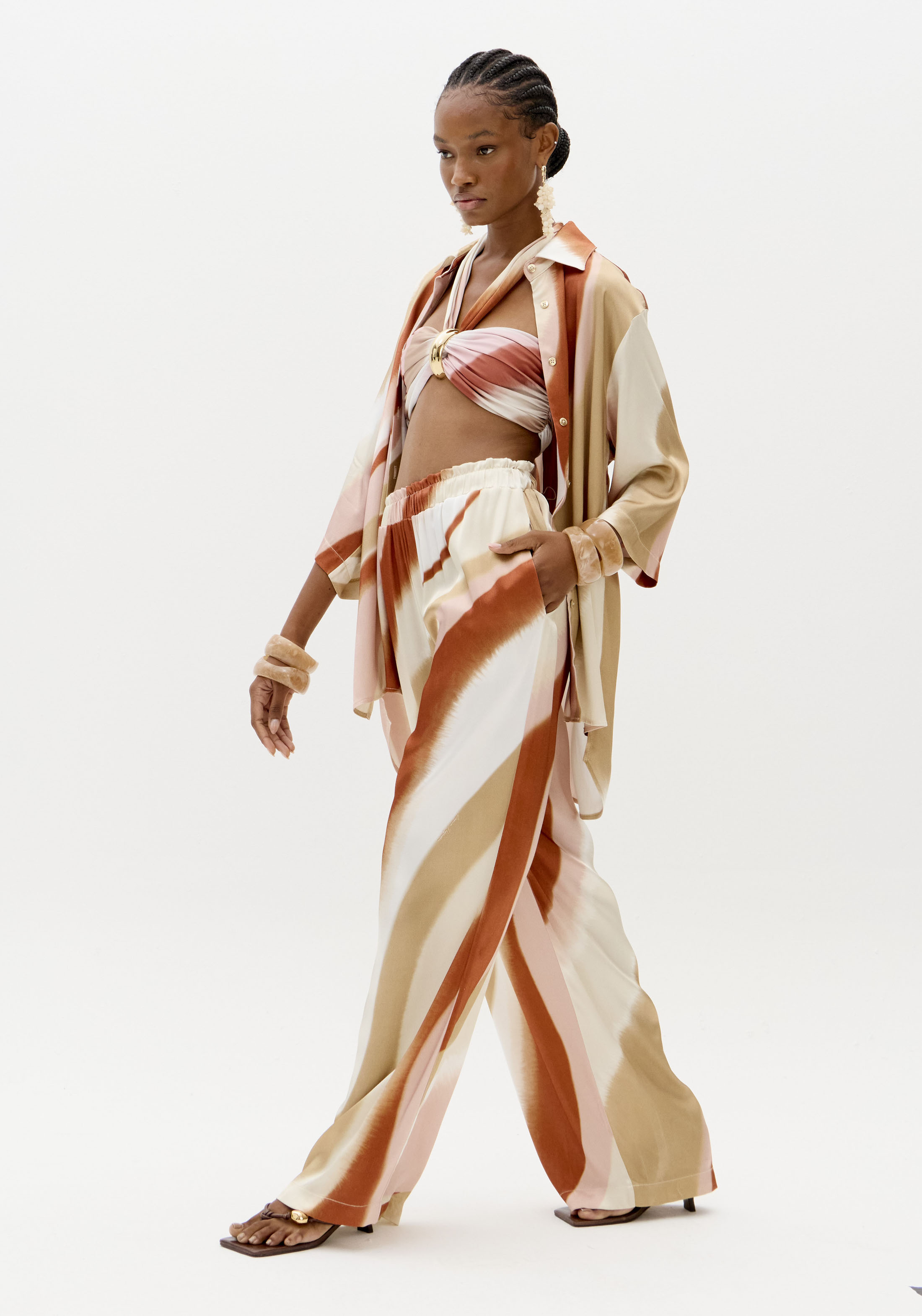 Calças Acetinada SANDFLOW - Lança Perfume 2