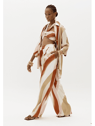 Calças Acetinada SANDFLOW - Lança Perfume