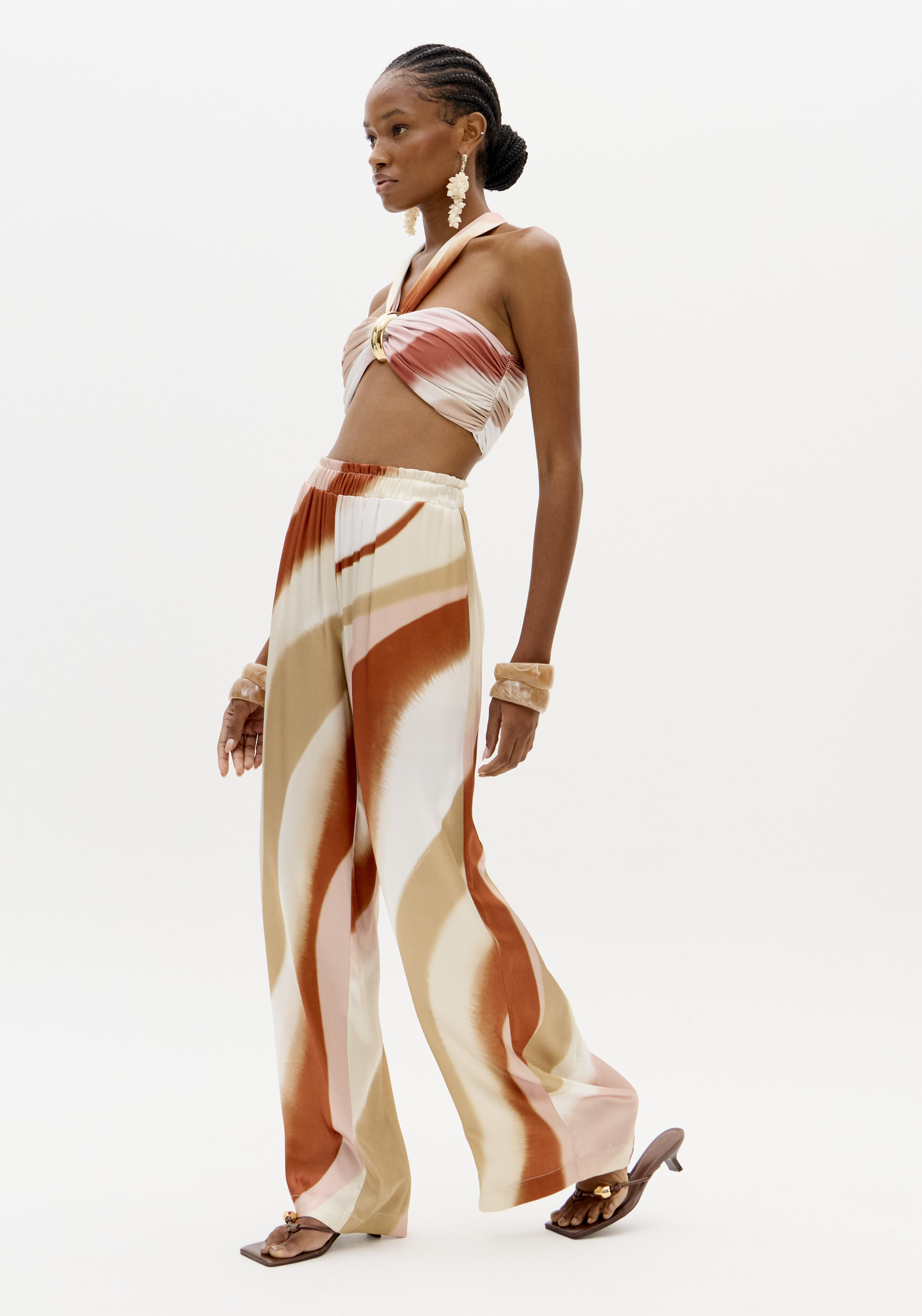 Calças Acetinada SANDFLOW - Lança Perfume 3