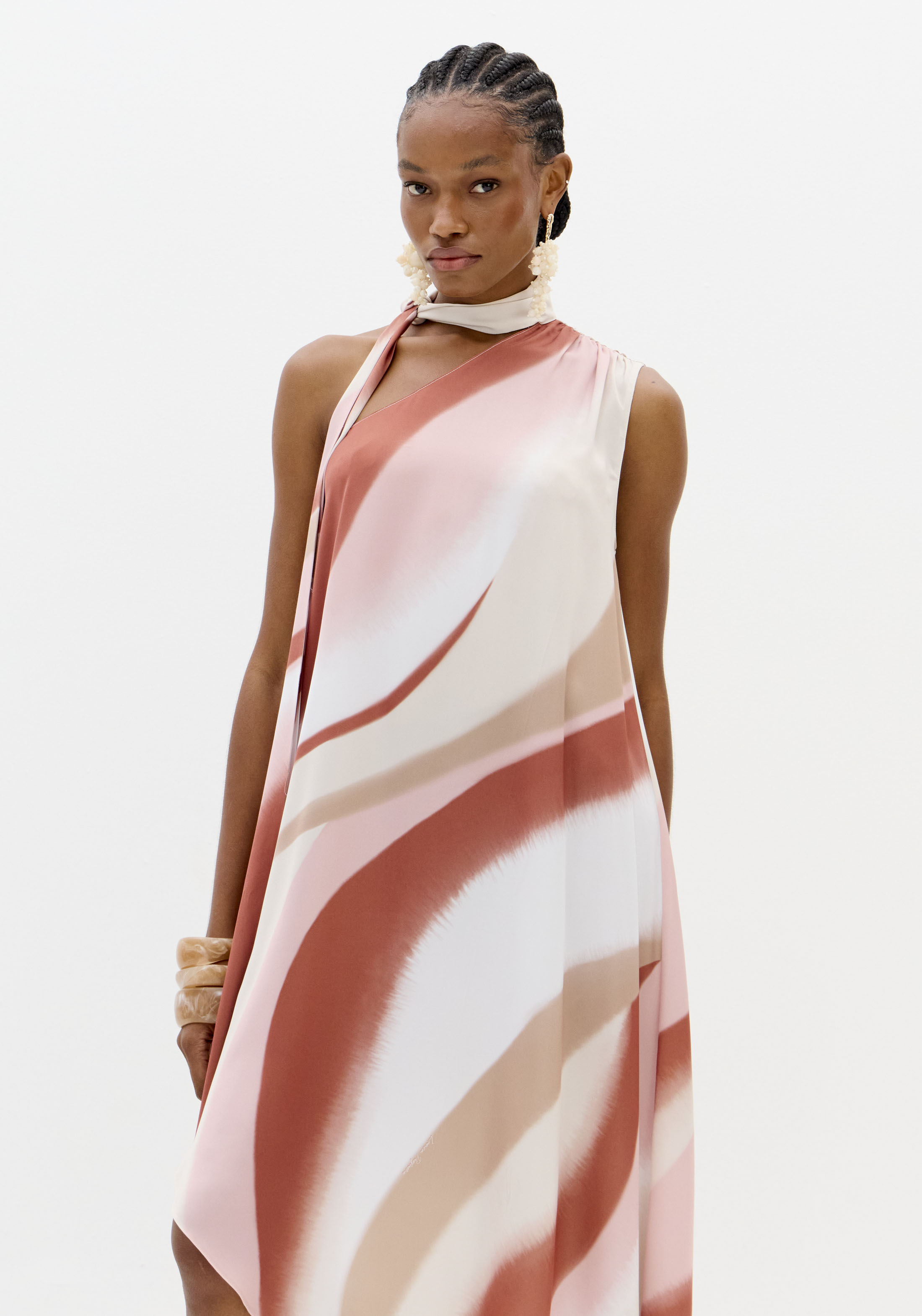 Vestido Assimétrico SANDFLOW - Lança Perfume  3