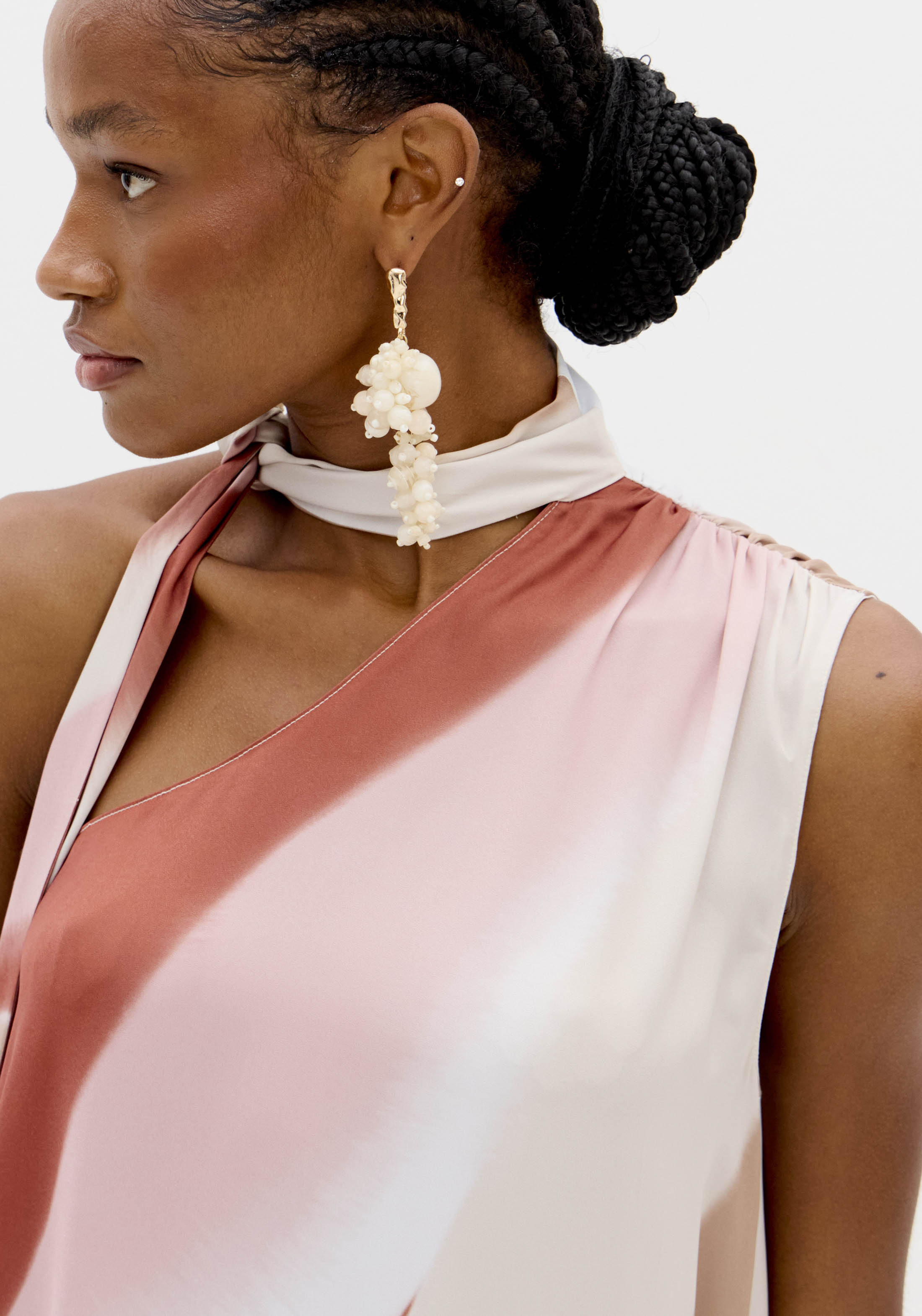 Vestido Assimétrico SANDFLOW - Lança Perfume  5