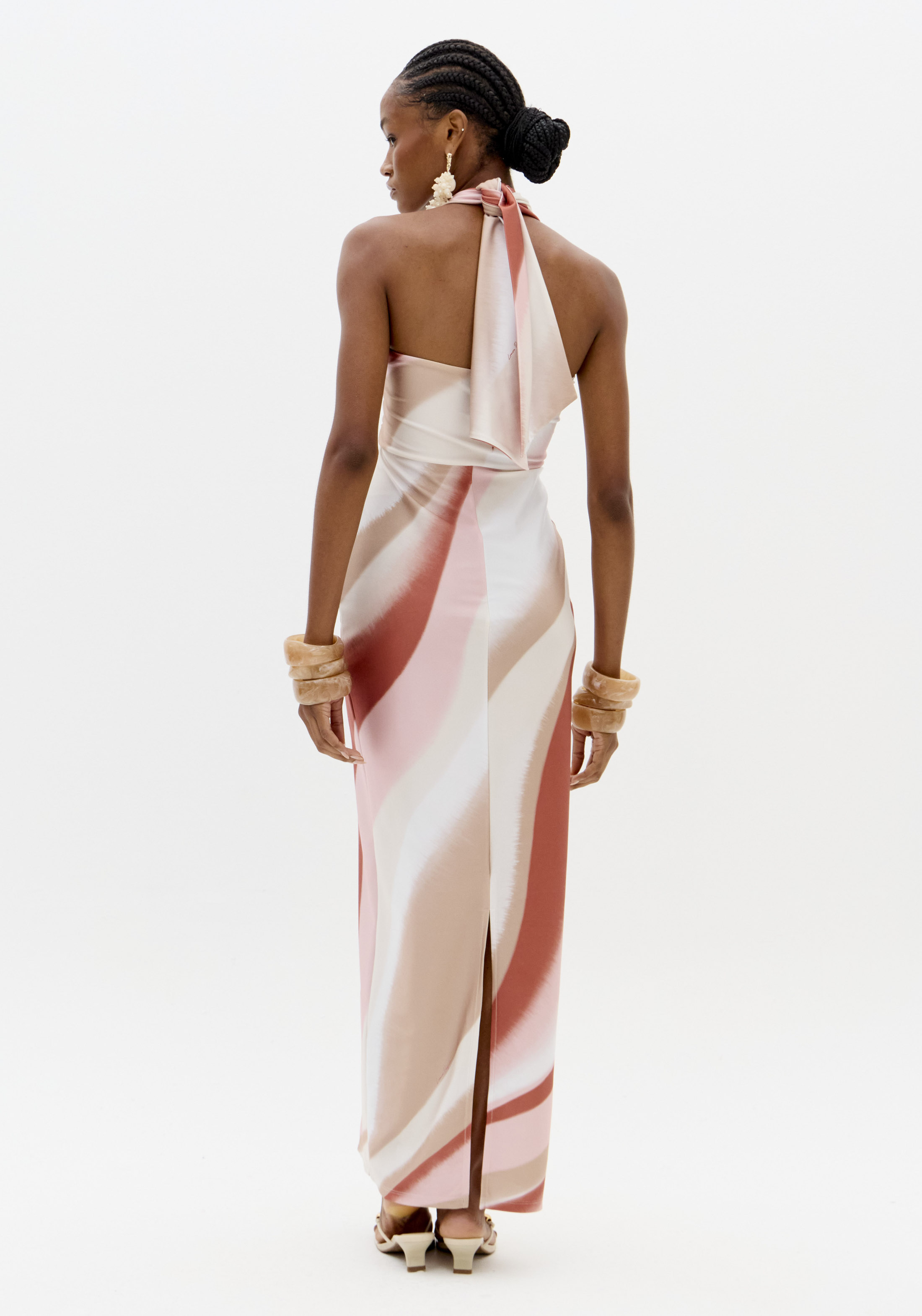 Vestido Justo Estampa SANDFLOW - Lança Perfume 2