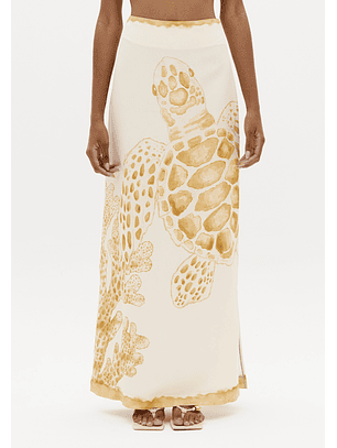 Saia Comprida TURTLE LOCAL Branco - Lança Perfume 