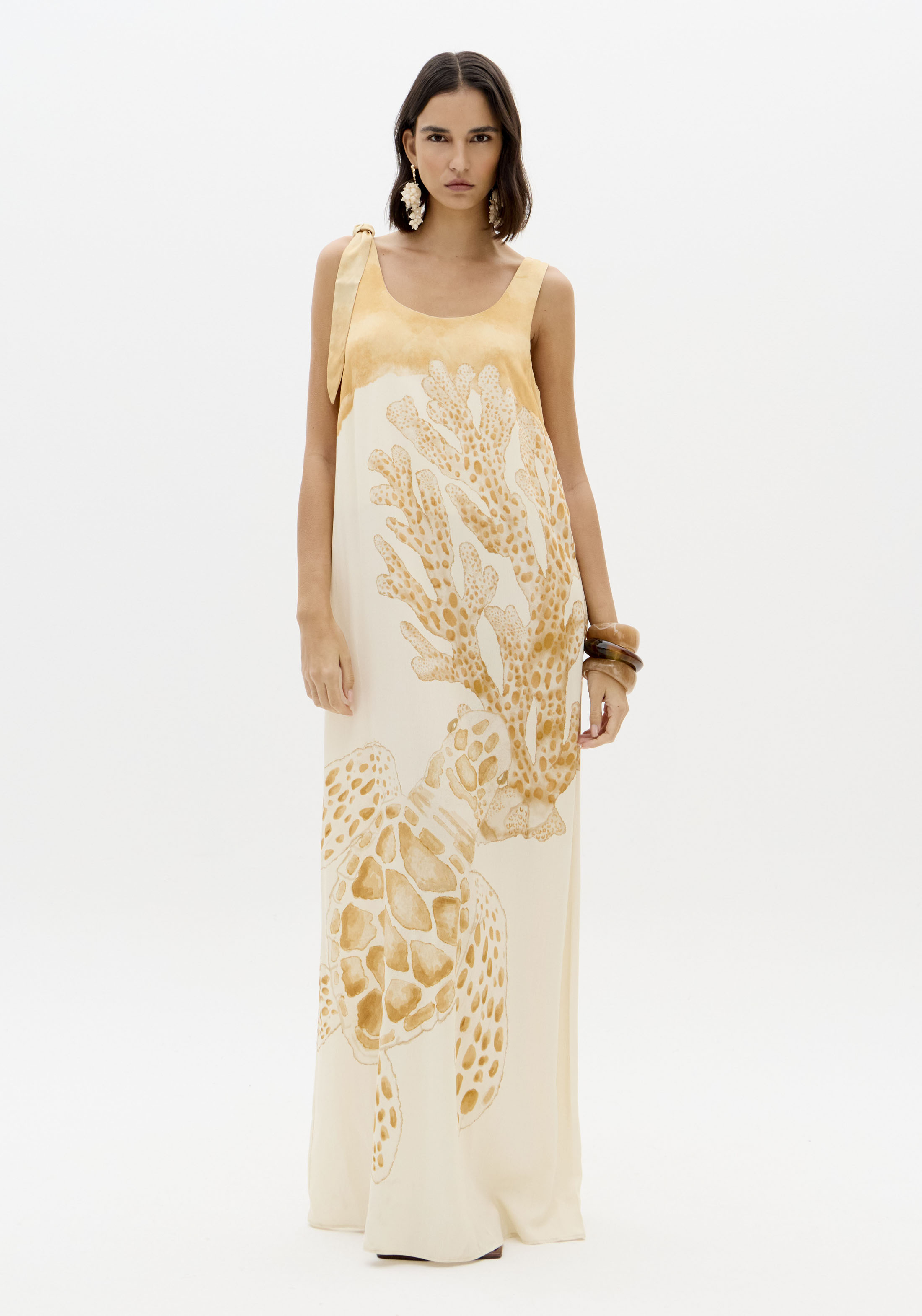 Vestido de Alças Comprido TURTLE LOCAL - Lança Perfume  1