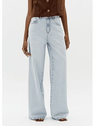 Calças Wide Leg Ganga Clara - Lança Perfume