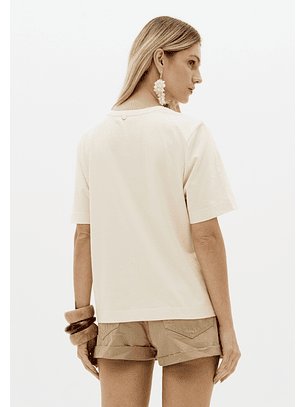 T-shirt Buzio Creme - Lança Perfume 