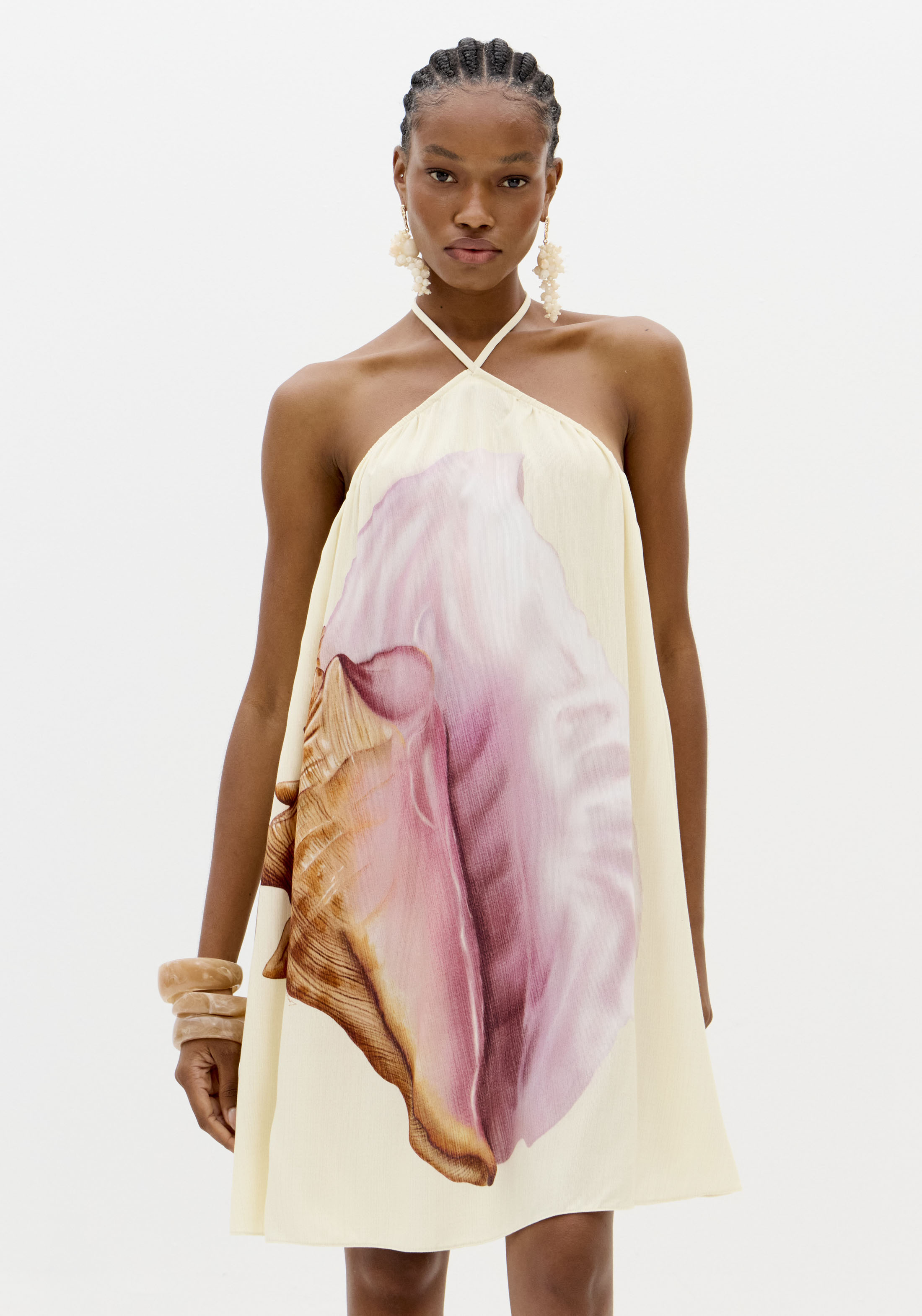 Vestido Curto PINK SHELL - Lança Perfume 6