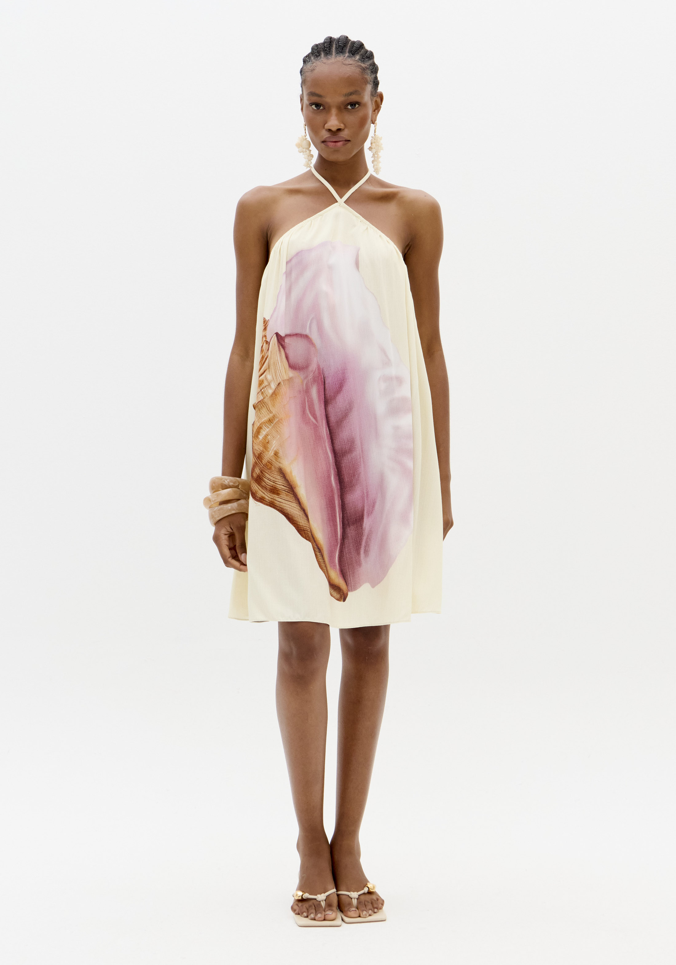 Vestido Curto PINK SHELL - Lança Perfume 3