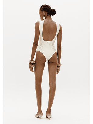 Body Buzio PINK SHELL Branco - Lança Perfume