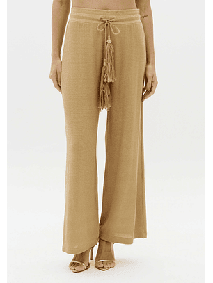 Calças Largas CROASSAINT Bege - Lança Perfume