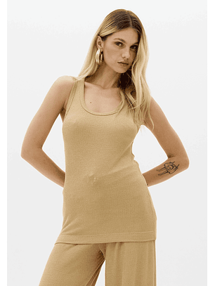 Top de Cavas CROASSAINT Bege - Lança Perfume