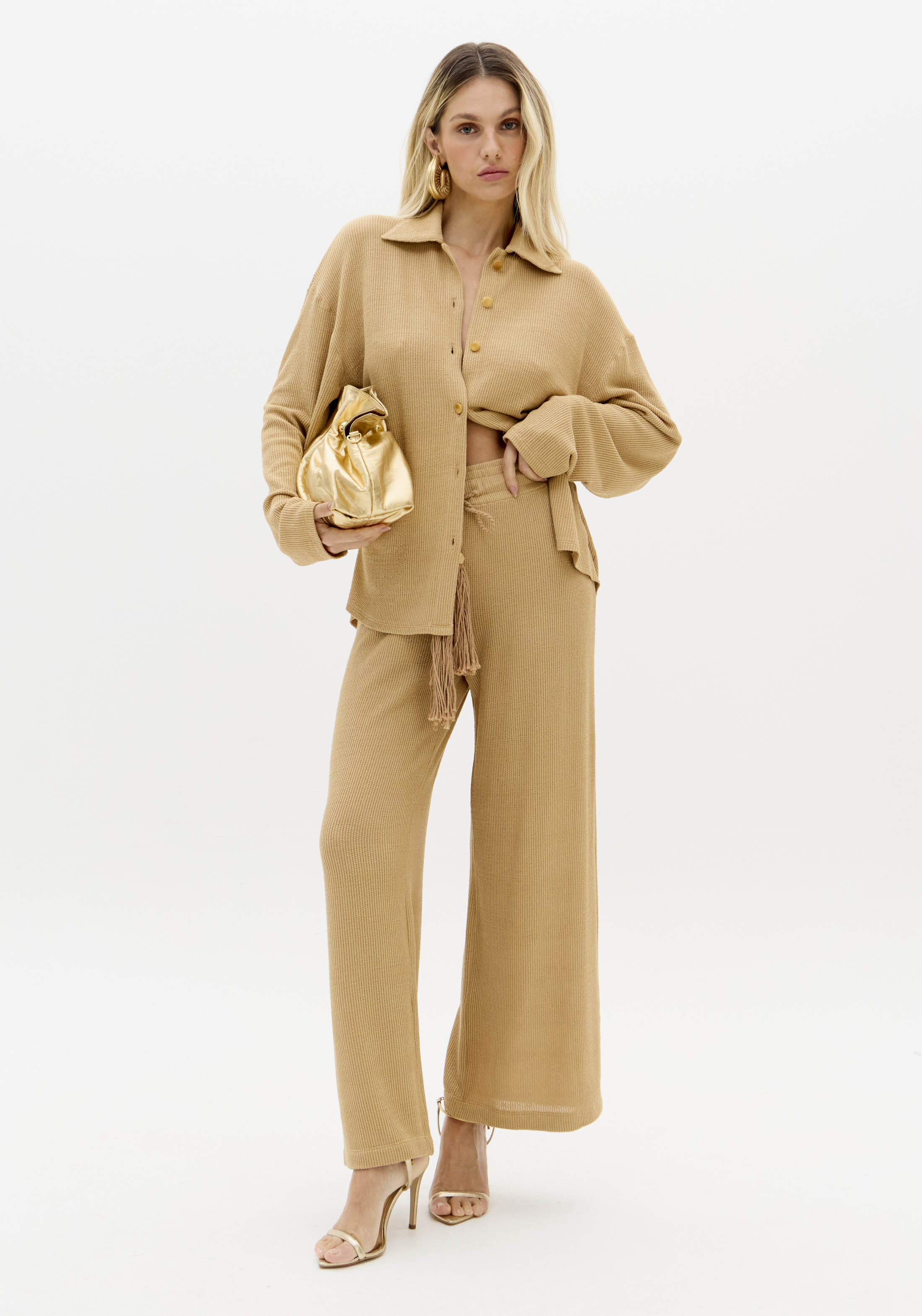 Camisa CROASSAINT Bege - Lança Perfume  2