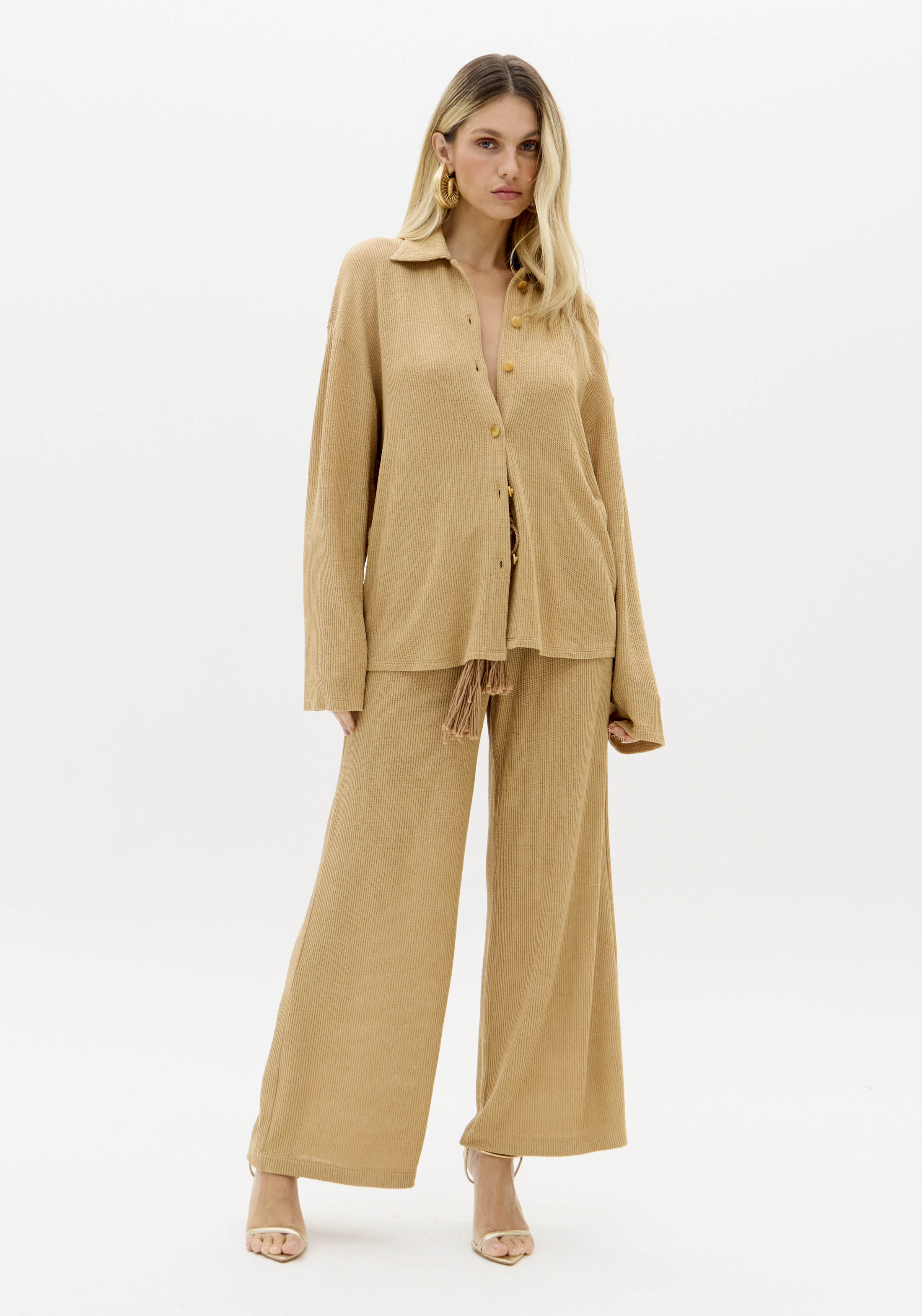 Camisa CROASSAINT Bege - Lança Perfume  5