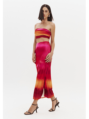 Saia Comprida SUNSET MIRAGE Rosa - Lança Perfume