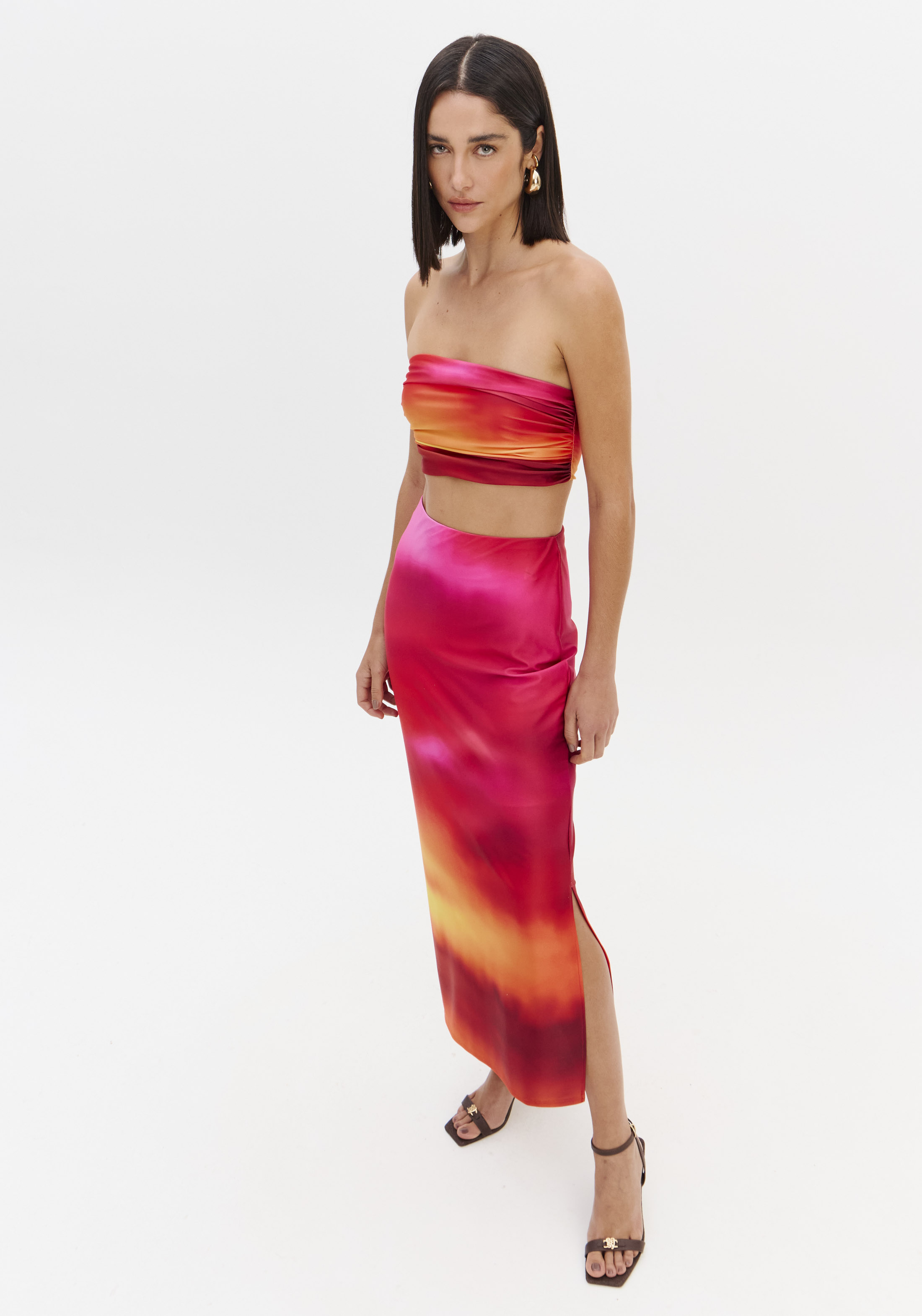 Top Faixa SUNSET MIRAGE Rosa - Lança Perfume 4