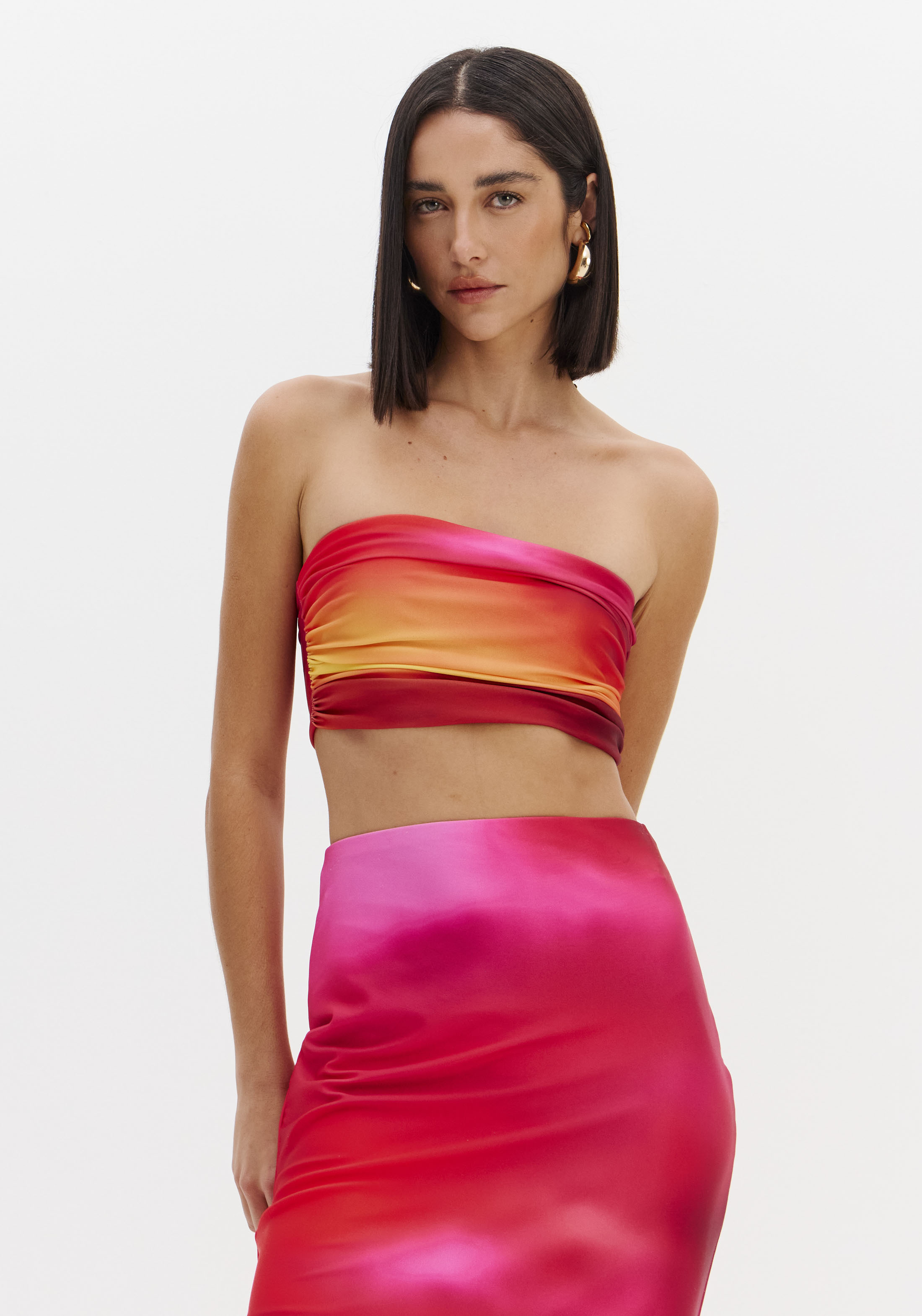 Top Faixa SUNSET MIRAGE Rosa - Lança Perfume 1