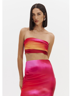 Top Faixa SUNSET MIRAGE Rosa - Lança Perfume