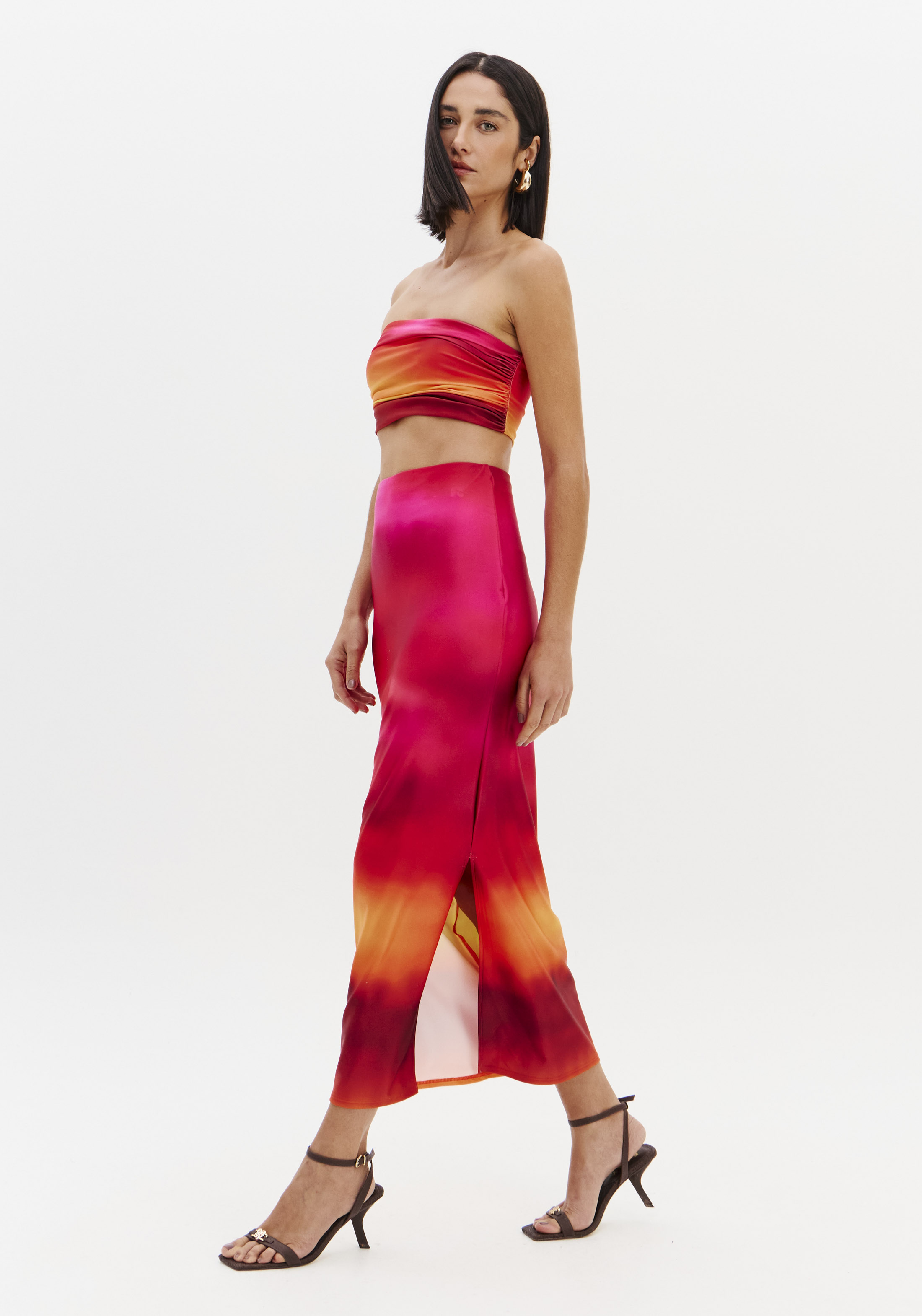 Top Faixa SUNSET MIRAGE Rosa - Lança Perfume 5