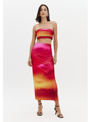 Top Faixa SUNSET MIRAGE Rosa - Lança Perfume