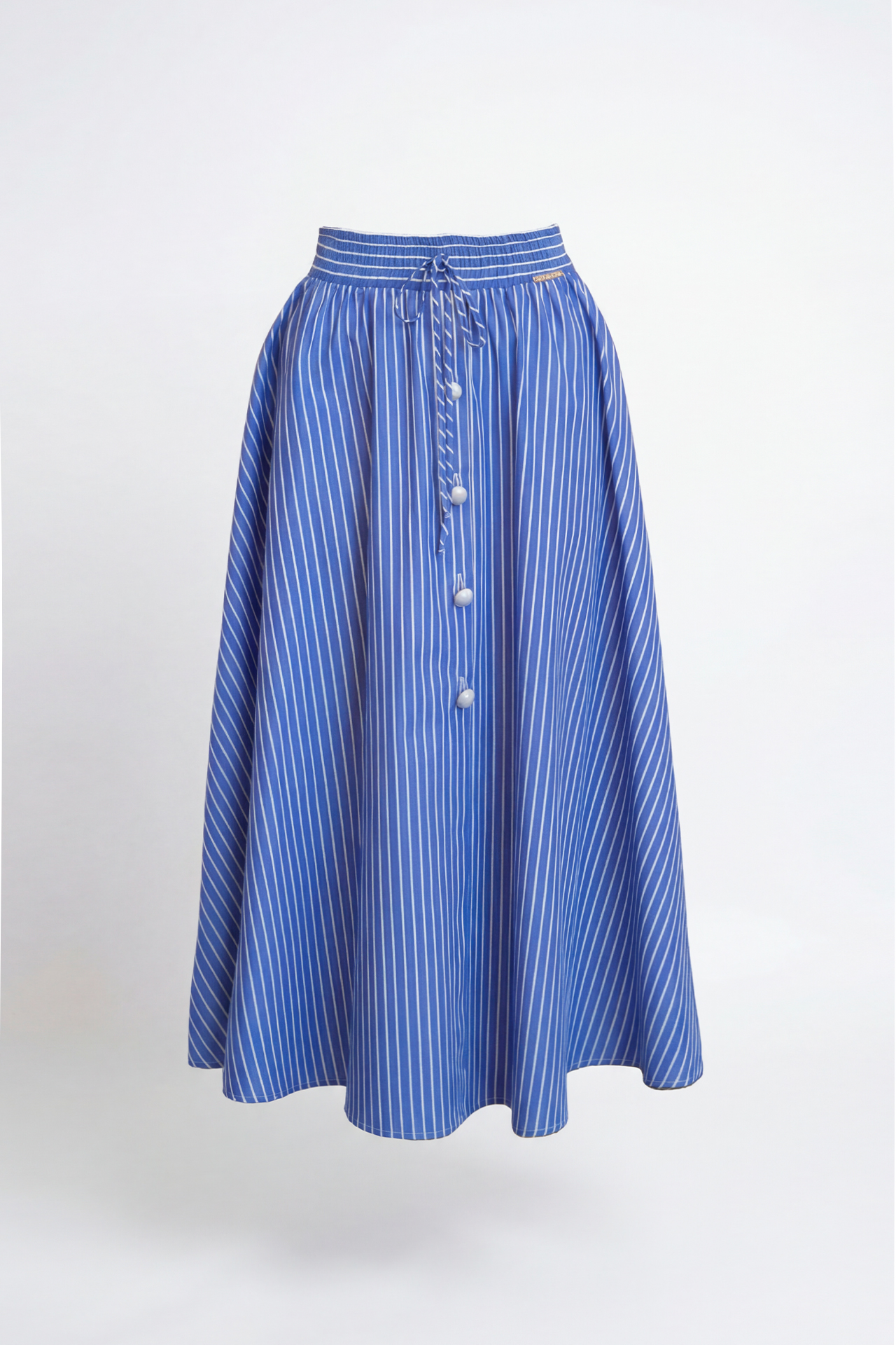 Saia Comprida Riscas Azul e Branco - SAHOCO 2