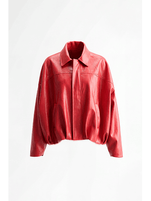 Casaco Bomber Ecopele Vermelho - SAHOCO