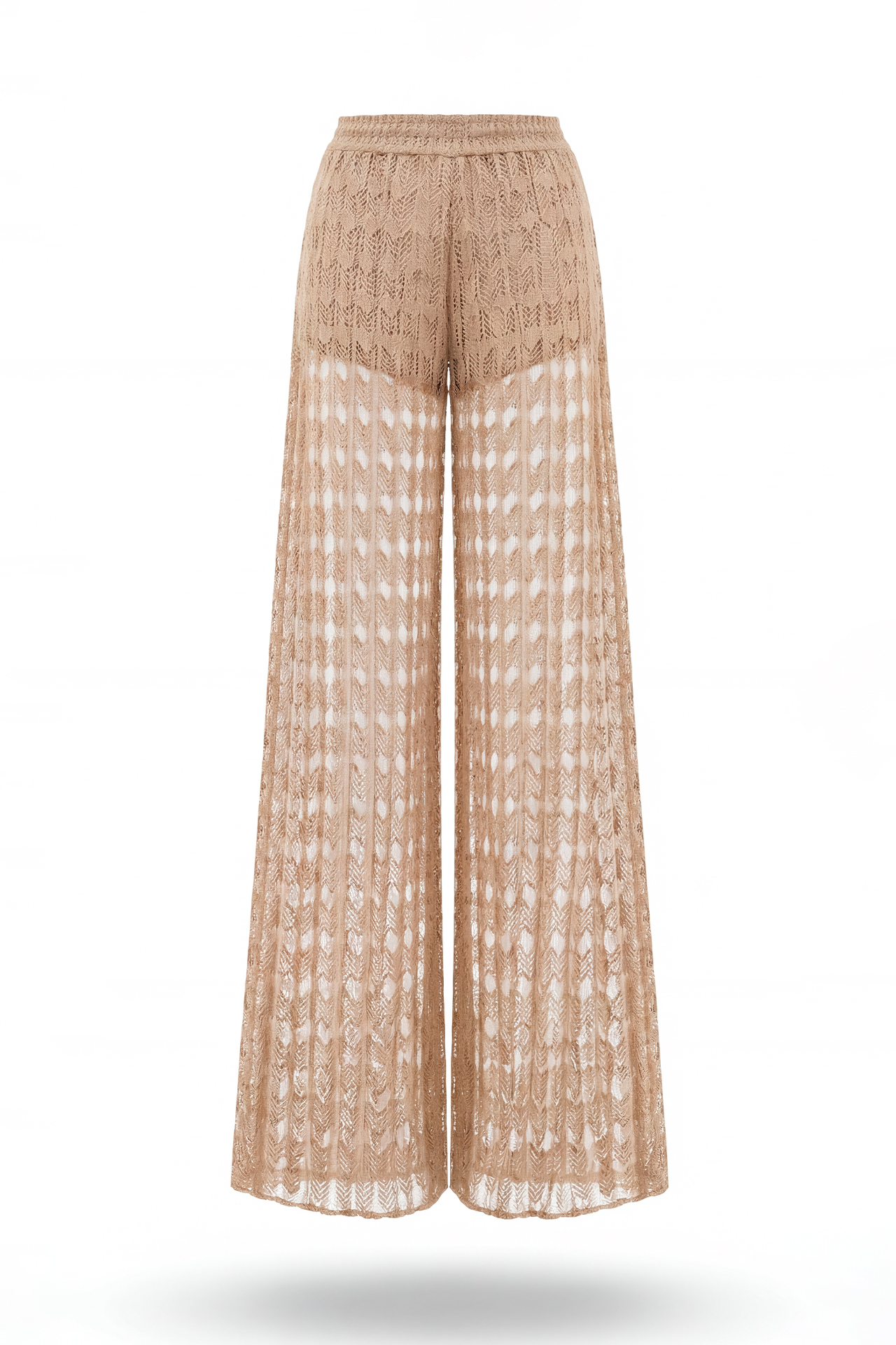 Calças de Renda Castanho - SAHOCO 1