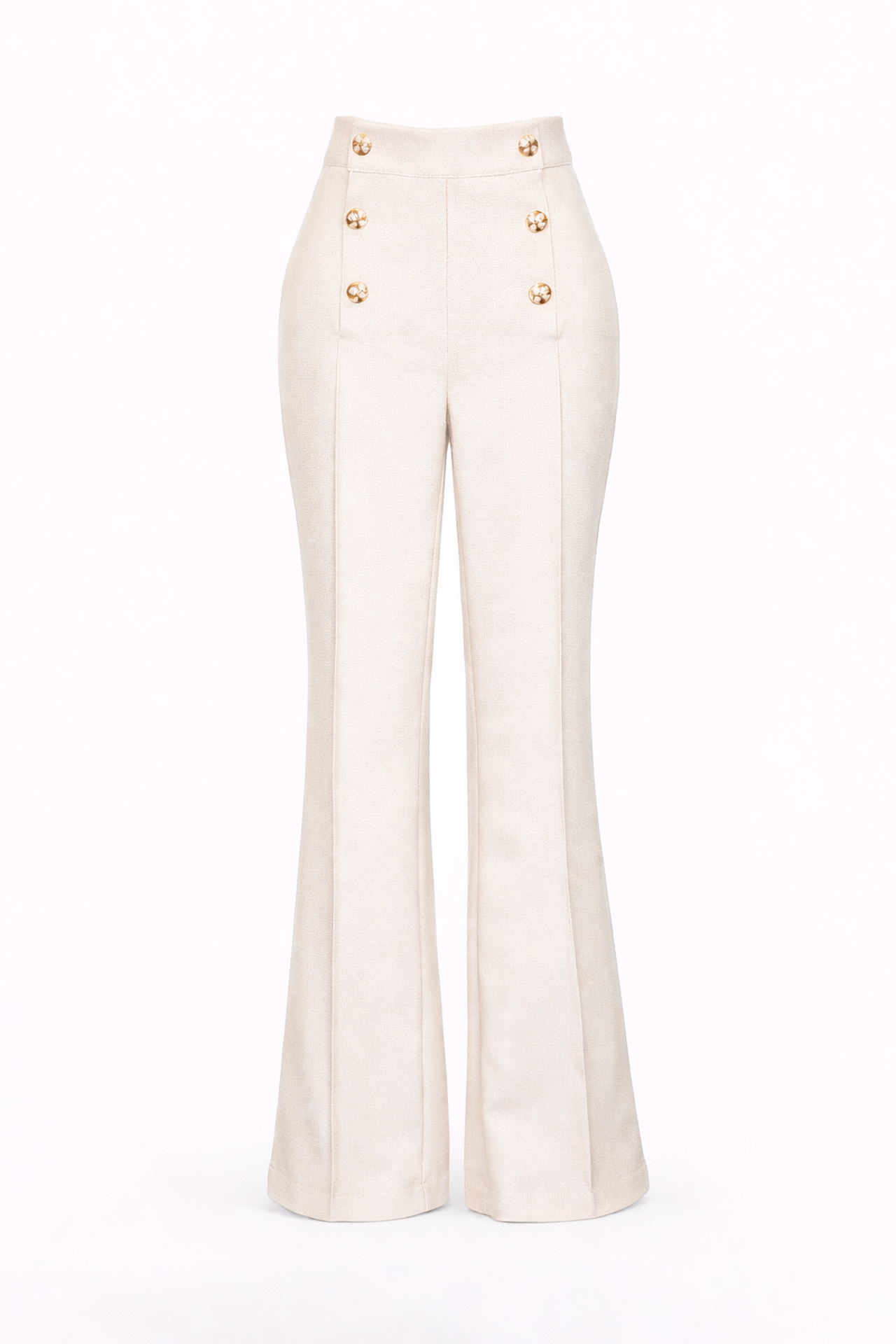 Calças com Botões Branco - SAHOCO  1