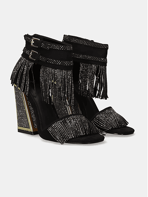 Sandália de Salto Dominic 520 Preto - EXÉ